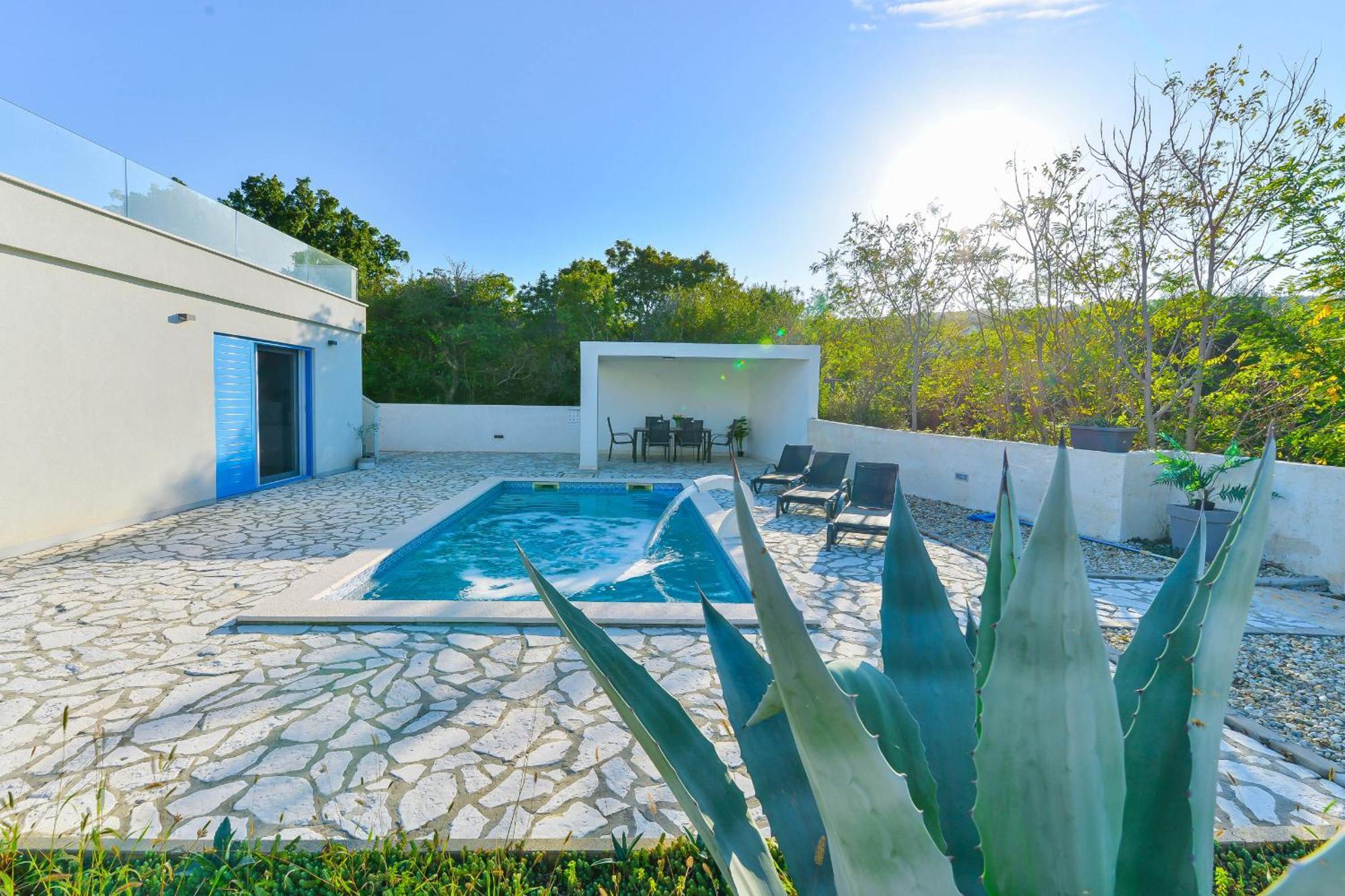 Villa Anna With Pool, Zadar County วินเยราซ ภายนอก รูปภาพ