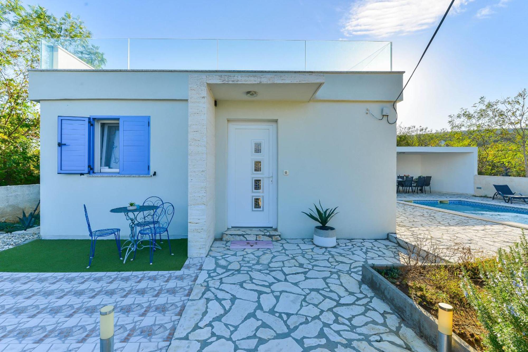 Villa Anna With Pool, Zadar County วินเยราซ ภายนอก รูปภาพ